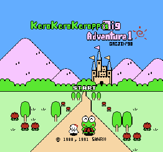Screenshot Thumbnail / Media File 1 for Kero Kero Keroppi no Daibouken (Japan) [En by Gaijin v1.0] (~Kero Kero Keroppi's Big Adventure)